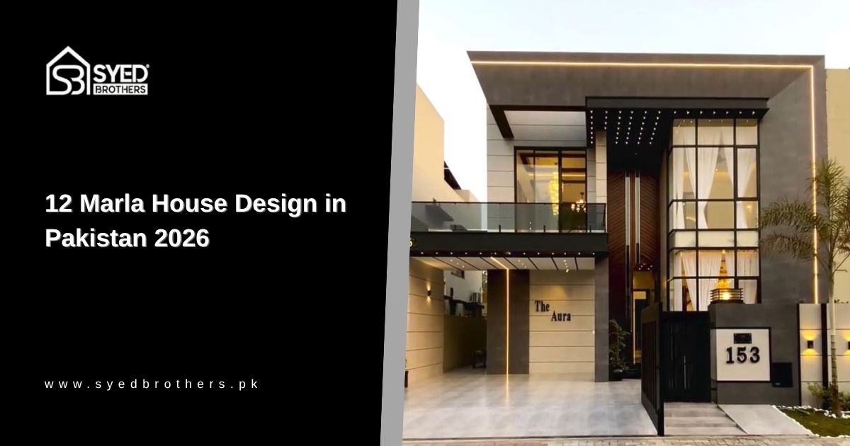 12 Marla House Design in Pakistan